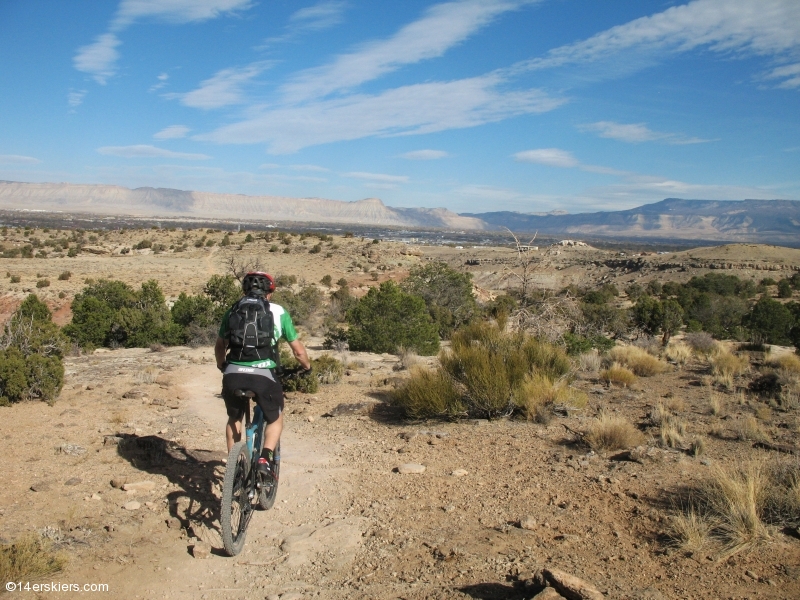 Mountain biking Lunch Loops in Grand Junction