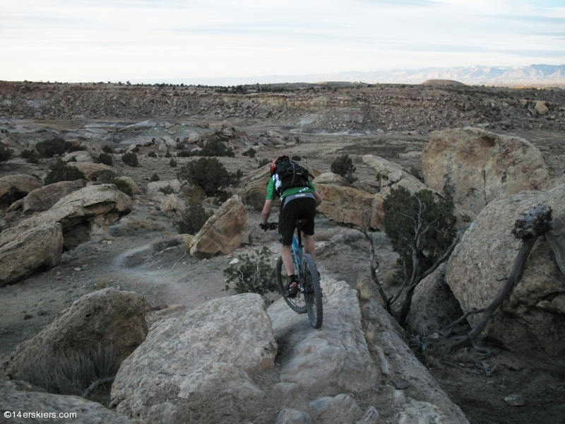 Mountain biking Lunch Loops in Grand Junction