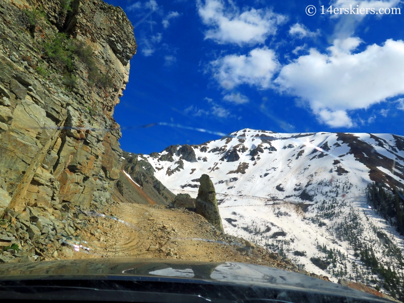 Driving Ophir Pass. 