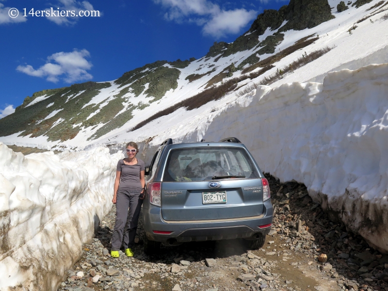 Driving Ophir Pass. 