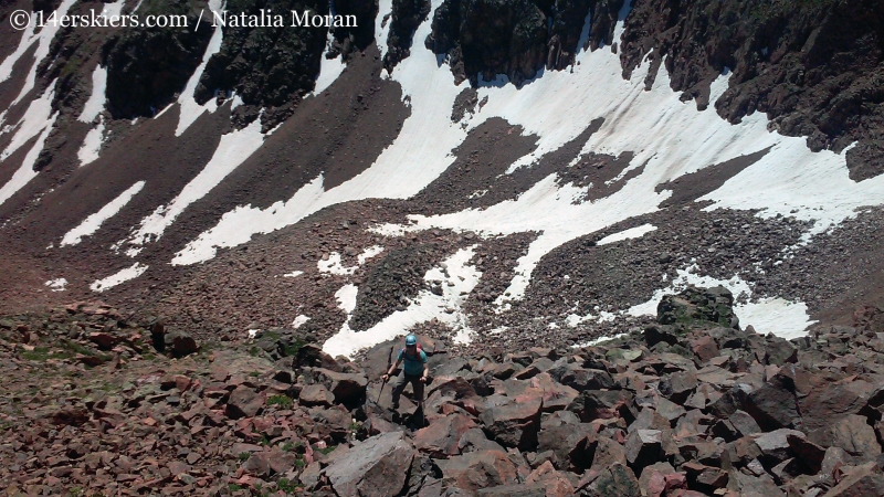 Climbing Mount Valhalla in the Gore Range