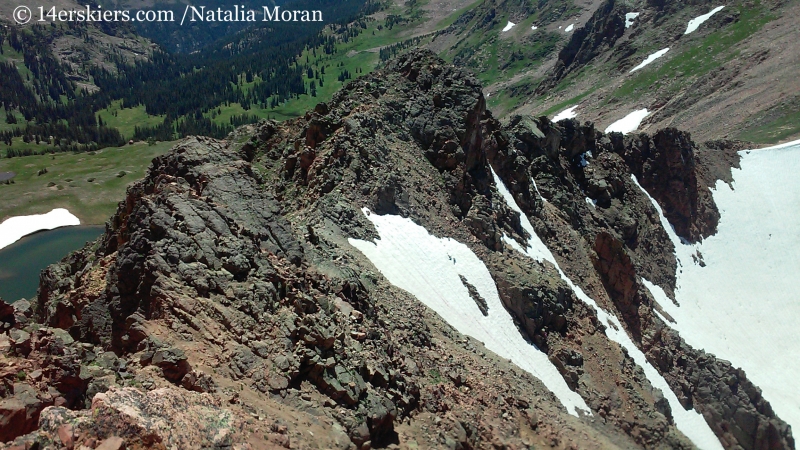 Ridge between Mount Valhalla and Grand Traverse