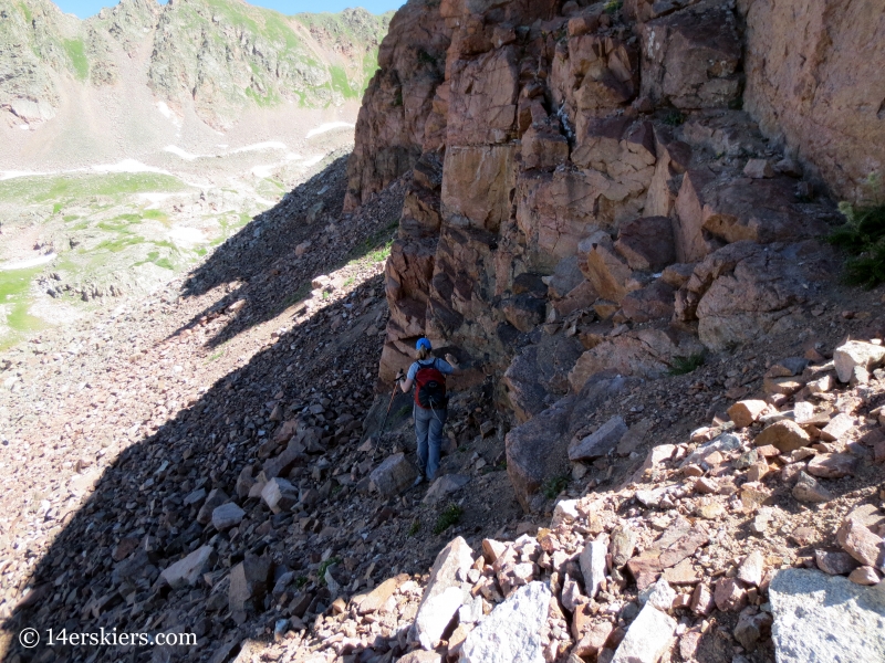 Traversing between Snow Peak and Mount Valhalla