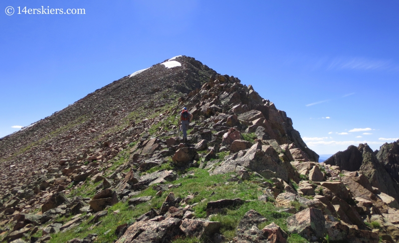 Climbing Grand Traverse Peak