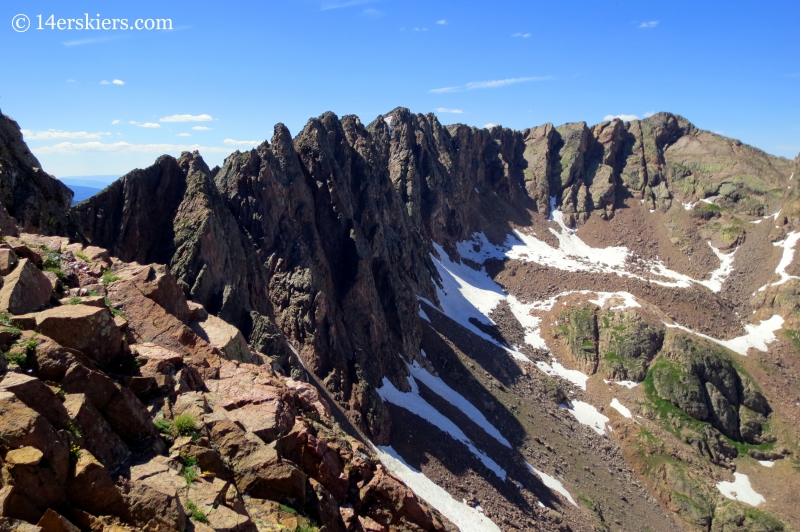 The Traverse on Grand Traverse Peak. 