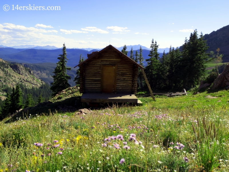 Cabin near Deluge Lake. 