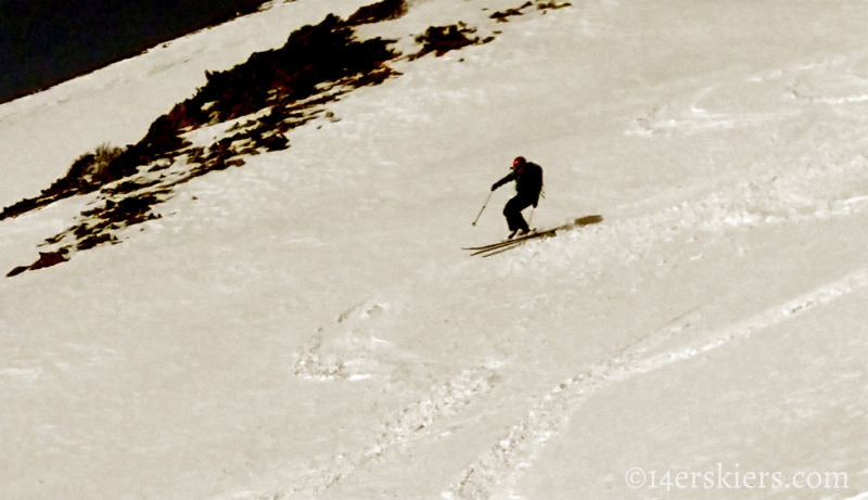 Backcountry skiing Gothic Mountain in Crested Butte