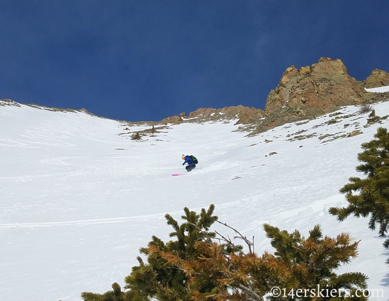 Backcountry skiing Gothic Mountain in Crested Butte
