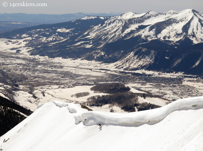 Jarrett Luttrell snowboarding Gothic East Face