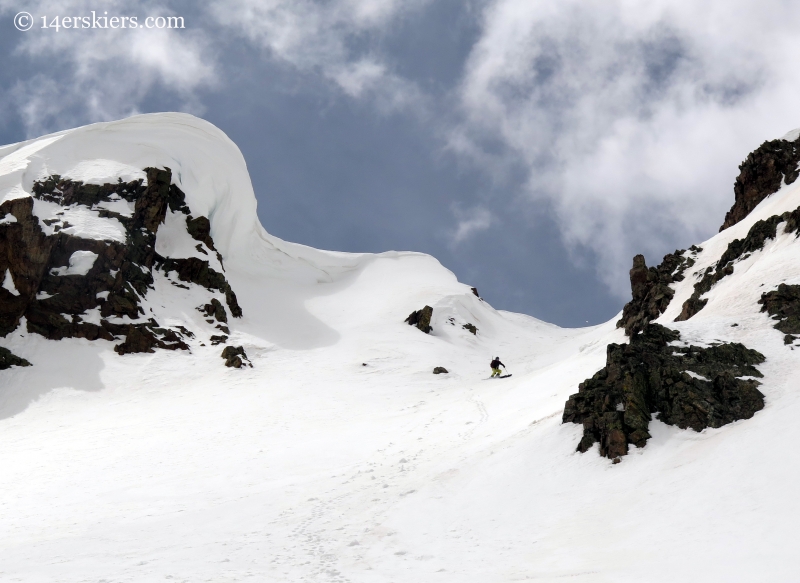 Jenga chute near Crested Butte