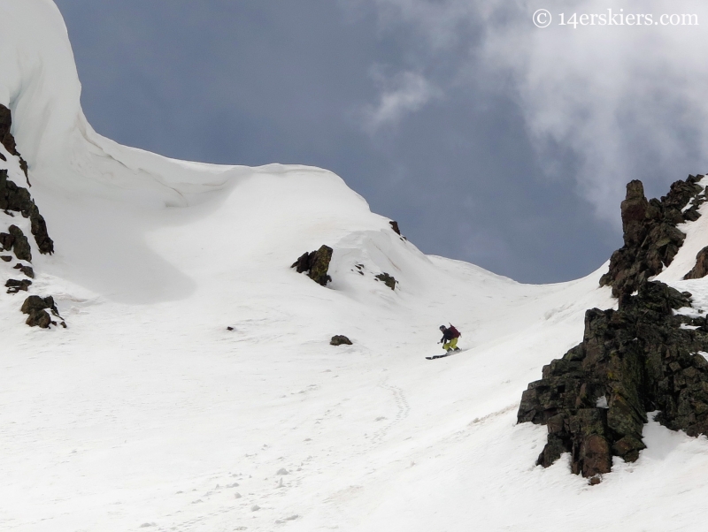 Jenga chute near Crested Butte