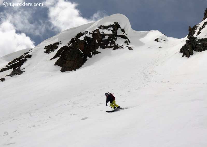 Jenga chute near Crested Butte