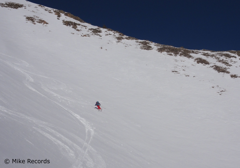 Backcountry skiing Gothic Spoon