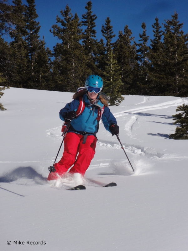 Backcountry skiing Gothic Spoon