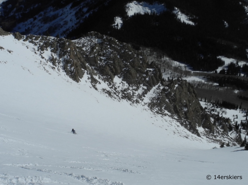 Backcountry skiing Gothic Spoon