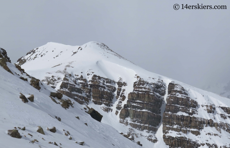 Skiing near Green-Wilson Hut