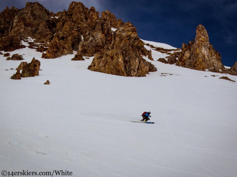 skiing Greg Mace Peak