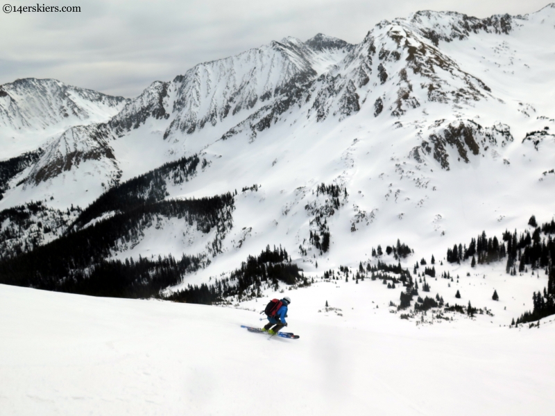 Frank Konsella skiing Greg Mace