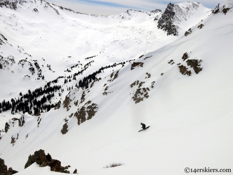 Brad Smith skiing Aspen