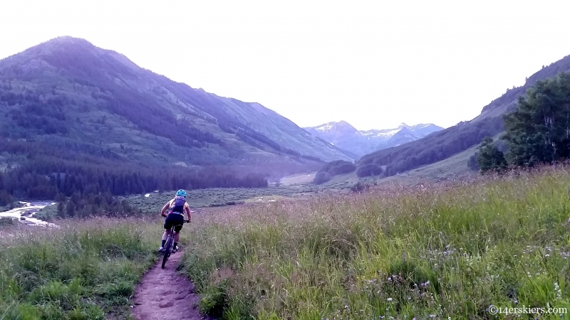 Slate River mountain biking