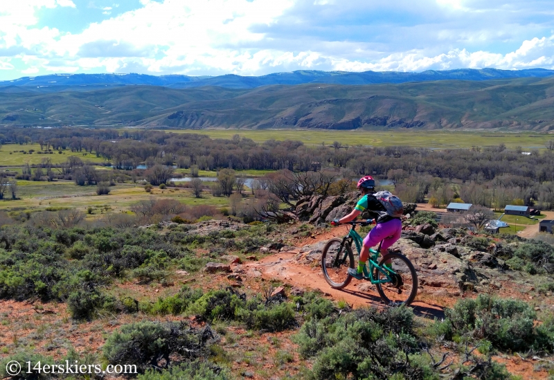 Mountain biking Hartman Rocks - Graceland