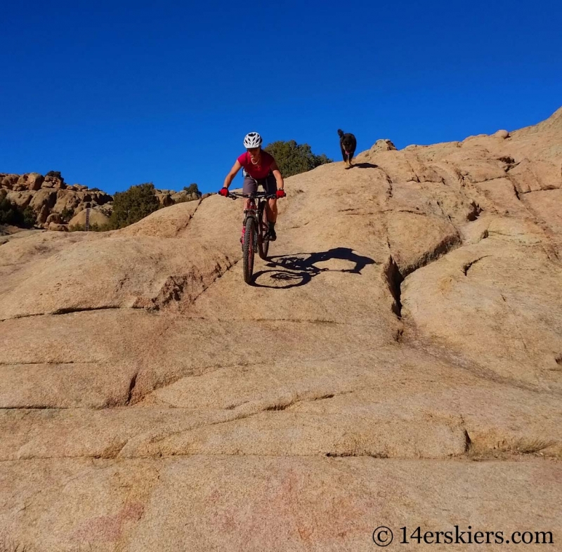 Mountain biking Hartman Rocks - Freefall