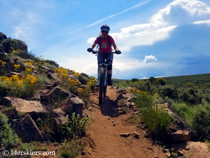 Mountain biking Hartman Rocks - Graceland