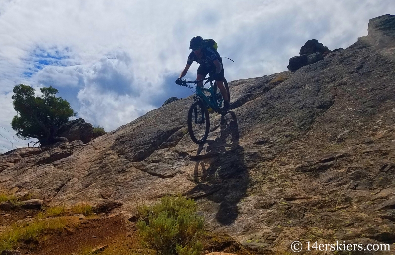 Mountain biking Hartman Rocks - Sawtooth