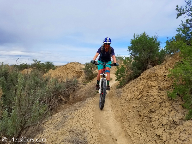 Mountain biking 101 - Highline Lake State Park near Loma, CO