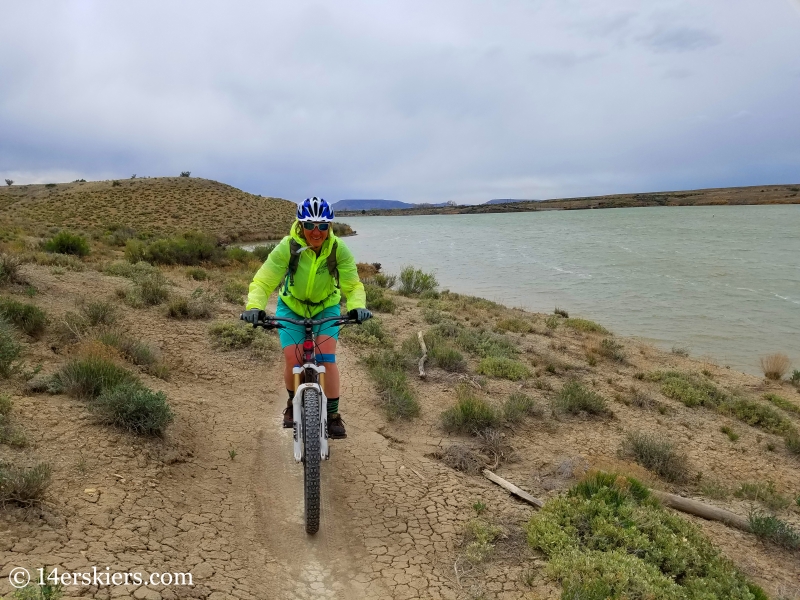 Mountain biking 101 - Highline Lake State Park near Loma, CO