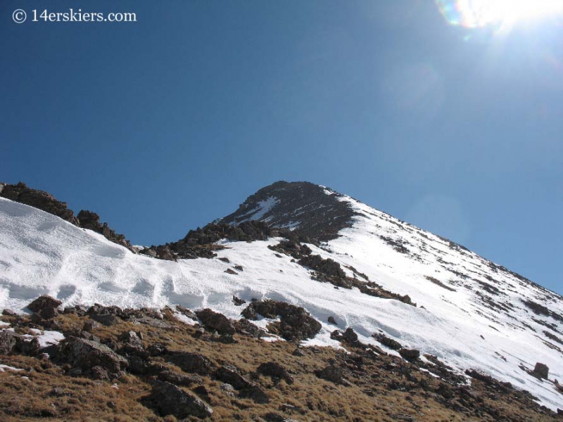 West Ridge on Humboldt Peak. 