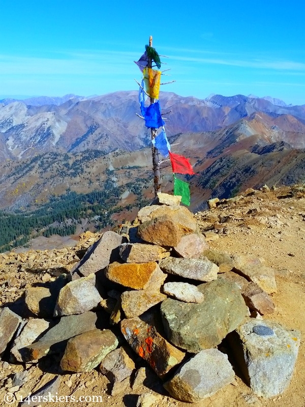 Summit of Mount Owen near Crested Butte. 