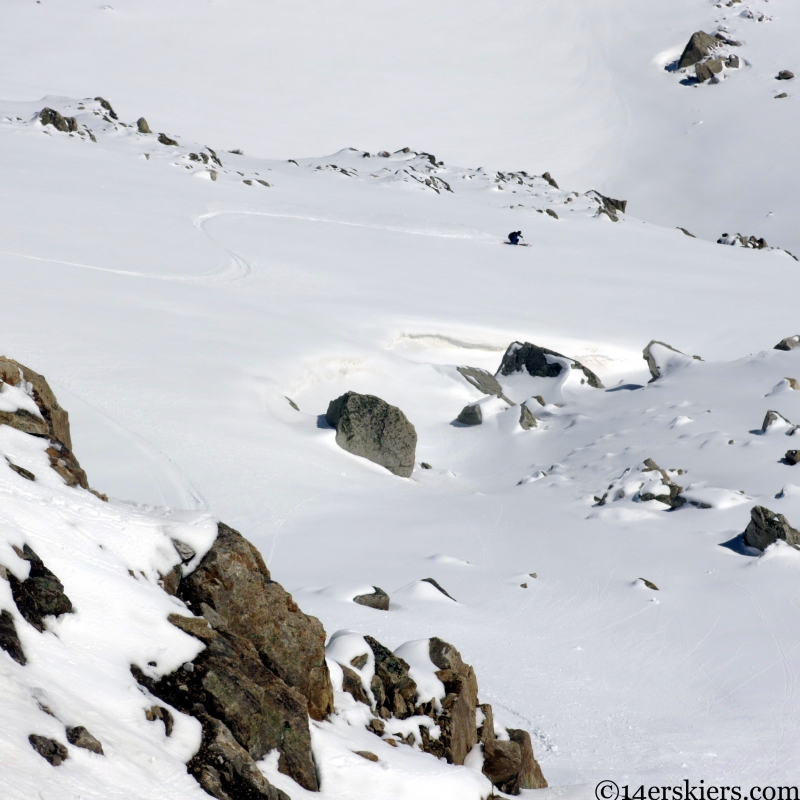 skiing in the sawatch