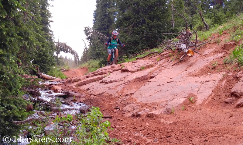 July mountain biking in Crested Butte