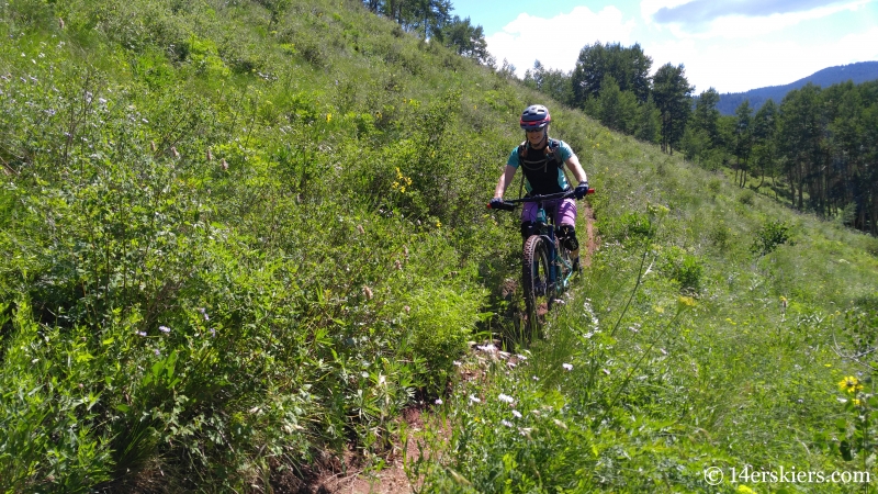 July mountain biking in Crested Butte