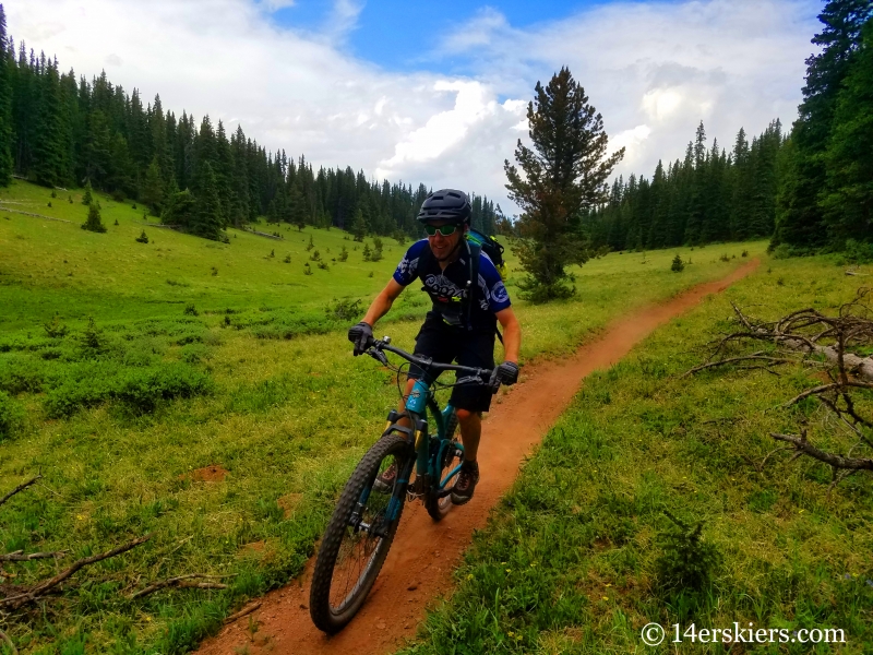 July mountain biking in Crested Butte