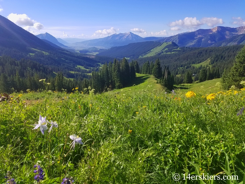 July mountain biking in Crested Butte