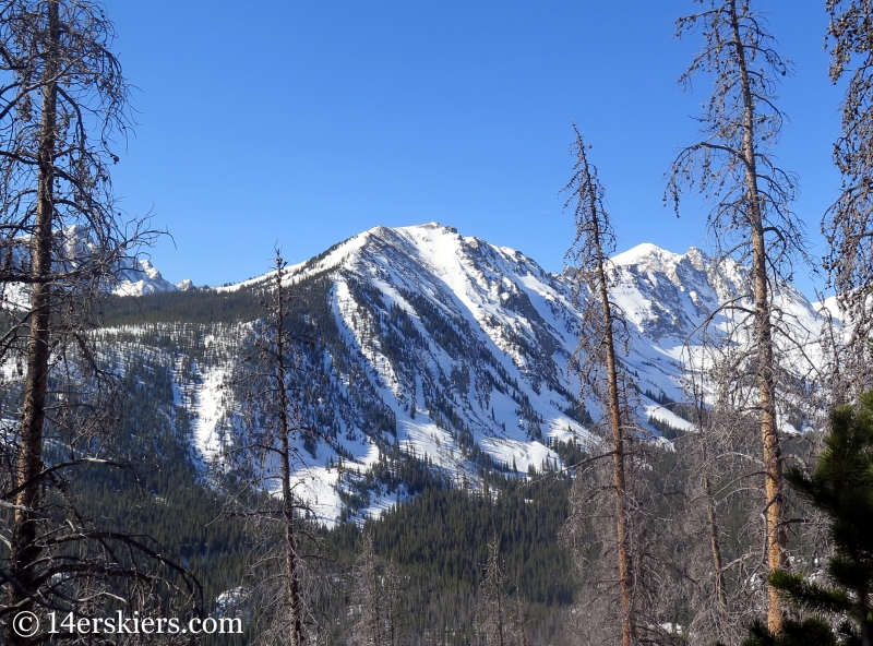 Gore Range backcountry skiing.