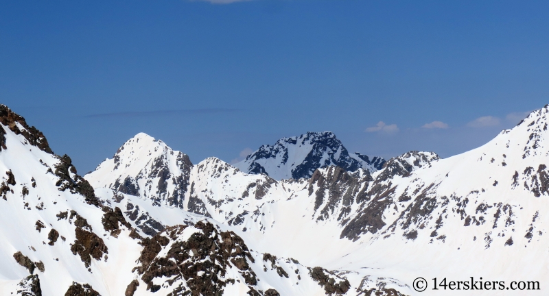 East and West Partner Peak, Gore Range.