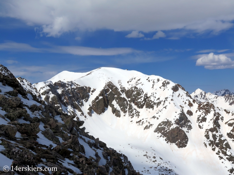 Solitude Mountain, Gore Range, Colorado.  