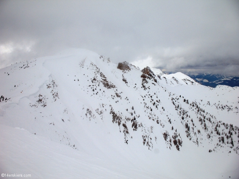 Skiing at Kicking Horse