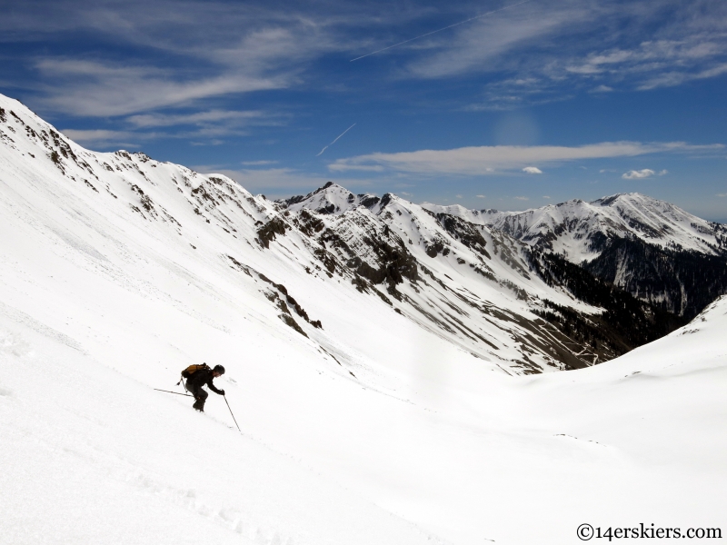 skiing tomahawk basin