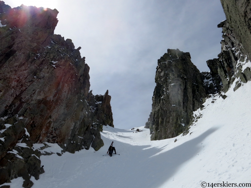 Durango area backcountry skiing