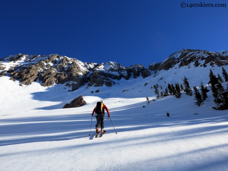 skiing babcock peak