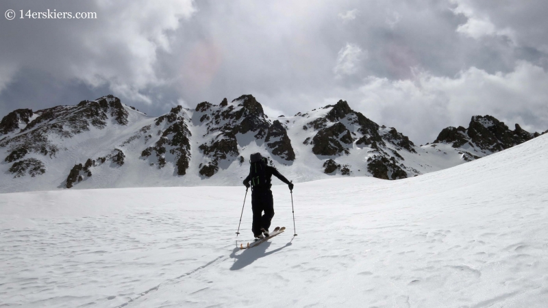 Mark Cavaliero skinning out of La Plata's southern basin. 