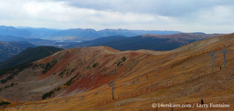 Arapahoe Basin ski area in the fall.