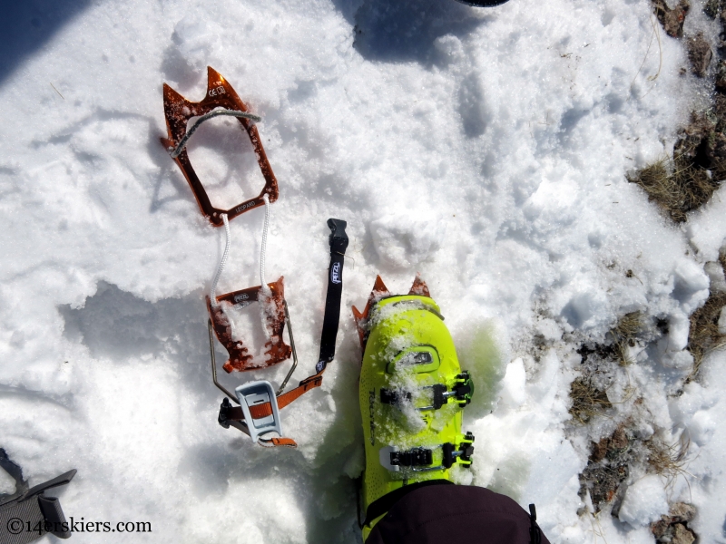 petzl leopard llf crampon review