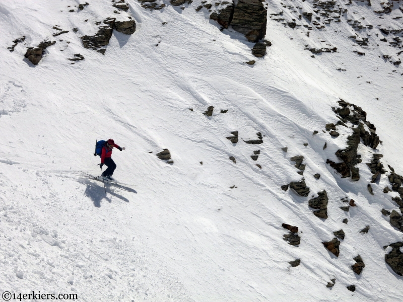 steep skiing