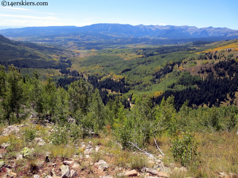 Ohio Creek valley near Gunnison Colorado