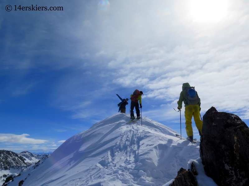 Summit of Little Agnes Mountain.